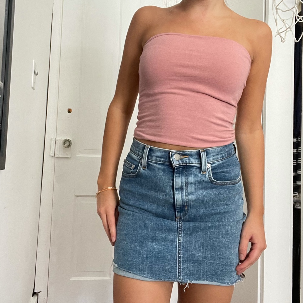 Brandy Melville pink tube top OS